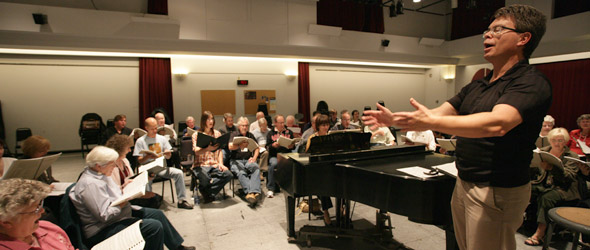 Mel Kirby at work