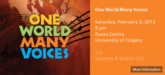 one world many voices show image
